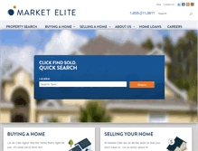 Tablet Screenshot of marketelite.com